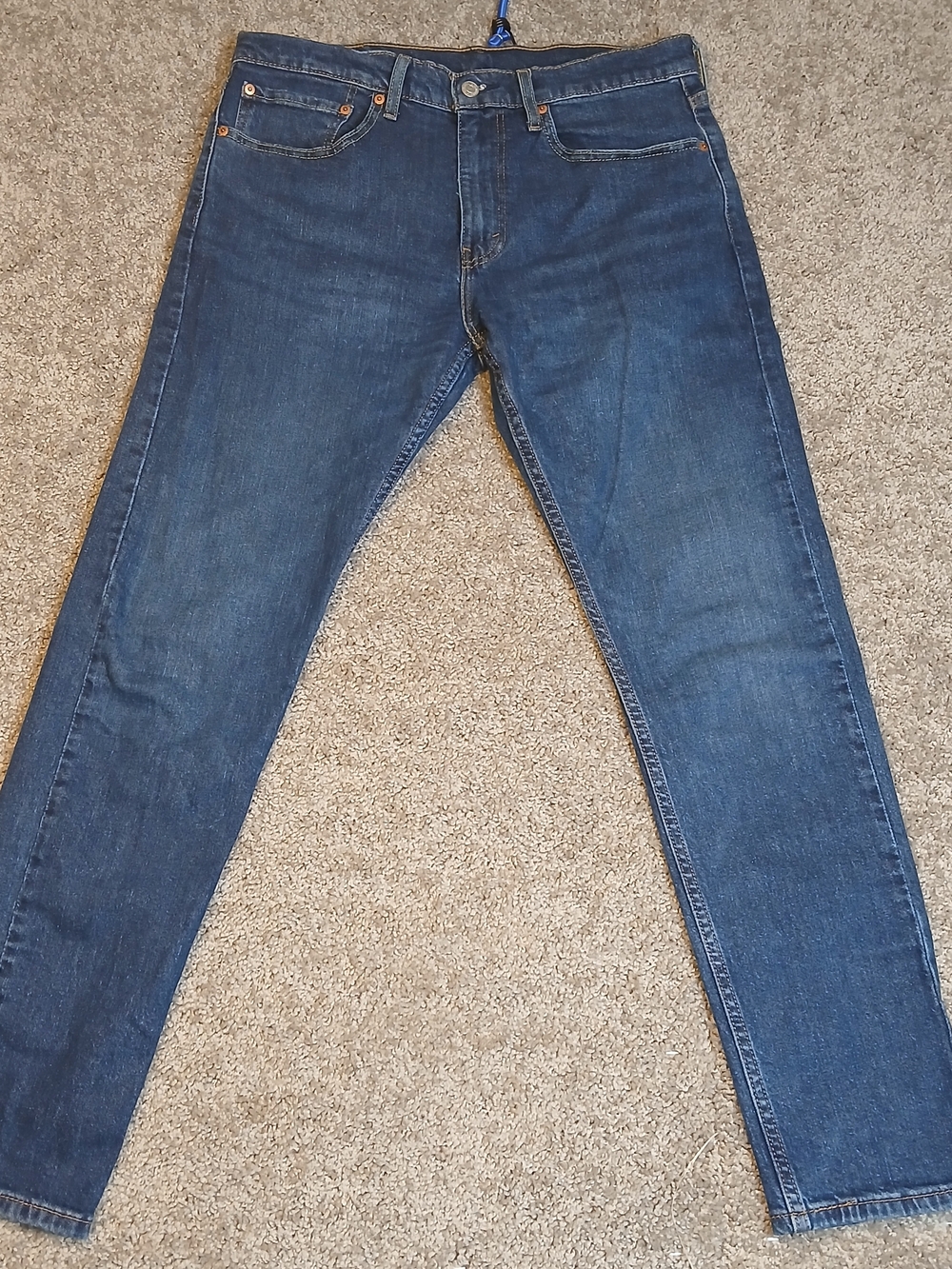 Levi's 512 Jeans Slim Tapered Fit Jeans for Men - Blue Medium Wash - Size 34x32